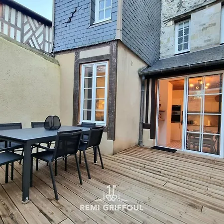 Apartamento La De Champlain Terrace Center 2 Guests Honfleur