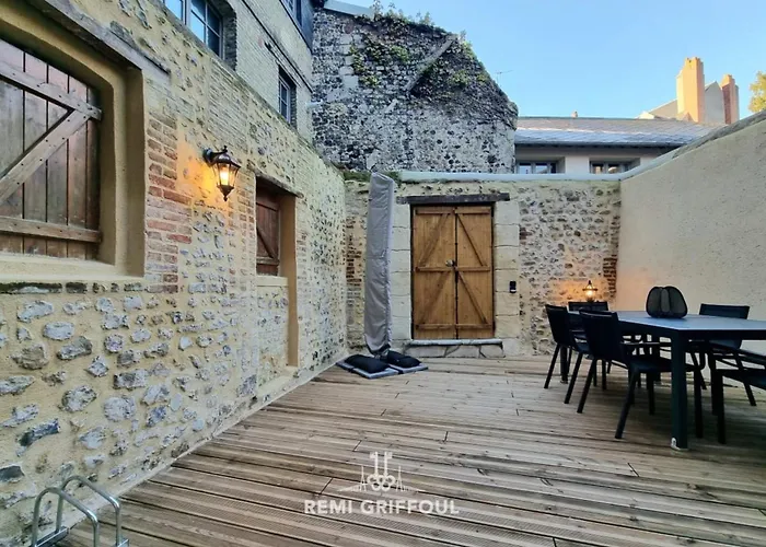 La De Champlain Terrace Center 2 Guests Apartamento Honfleur